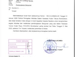 Surat edaran Bupati 