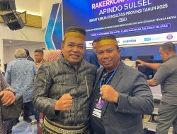 Direktur PT.Arabyan Karunia Jaya; H.Islamuddin Hadiri Rakerkonprov APINDO Sulsel 2025.