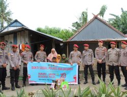 Peringati Hari Jadi Reserse Ke-78, Polres Bulukumba Gelar Baksos