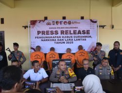 Polres Bulukumba Gelar Press Release Akhir Tahun 2025, Ini Kasus Yang Berhasil diungkap.