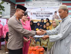 Bulan Penuh Berkah, Polres Bulukumba Berbagi di Panti Asuhan YPK Babussalam