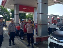 Jaga Kamtibmas, Seluruh SPBU di Bulukumba Dijaga Ketat Polisi.