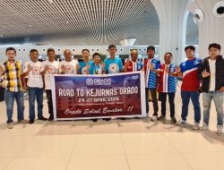 Lepas Kontingen ke Kejurnas Bogor, ORADO Sulsel Optimis Bawa Pulang Juara