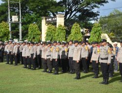 Peringatan May Day di Bulukumba, Jajaran Polres Bulukumba Gelar Apel Siaga.