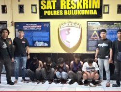 Resmob Polres Bulukumba Bergerak Cepat, 5 Terduga Pelaku Penganiayaan Diamankan
