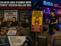 Pekerjakan Anak di Bawah Umur, Aktivis Soroti Tempat Hiburan Malam Bira. Desak Aparat Bertindak Tegas
