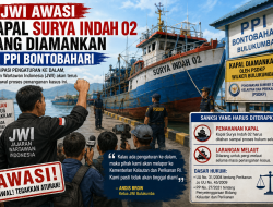 Antisipasi Pengaturan ke Dalam, JWI Kawal Kasus KMN Surya Indah 02, Desak PSDKP Tegakkan UU Perikanan Terbaru