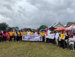 Polsek Bontobahari Gelar Olahraga Bersama Masyarakat Sambut Hari Bhayangkara Ke-80 dan Peringati Tahun Baru Islam 1 Muharram 1448 H