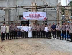 Polres Bulukumba Berikan Bantuan Sumur Bor untuk Masjid Al-Amin Kajang Jelang Hari Bhayangkara ke-80