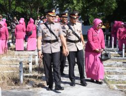 Kapolres Bulukumba Pimpin Upacara Ziarah dan Tabur Bunga di TMP Taccorong.