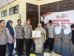 Polres Bulukumba Gelar Bakti Sosial di Panti Asuhan AR-RIYADH.