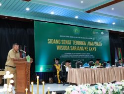 Andi Utta Motivasi Wisudawan STIA Al Gazali Lebih Kreatif dan Inovatif