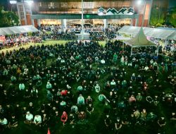 Nobar Semifinal Piala Dunia, Ribuan Warga Padati Lapangan Pemuda