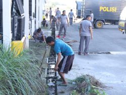 Polres Bulukumba Bersih-Bersih Kantor, Ciptakan Lingkungan Bersih, Asri, dan Nyaman