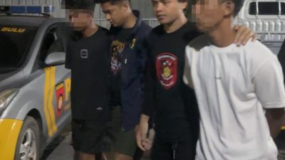 Tiga Buronan Kasus Penganiayaan Berhasil Diringkus Polsek Ujung Bulu di Kabupaten Bantaeng