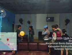 Polsek Bontobahari Gelar Operasi Cipta Kondisi, Sasar THM di Kawasan Wisata Bira