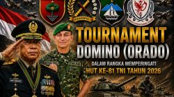 Sinergi TNI dan ORADO Bulukumba, Turnamen Domino HUT TNI ke-81 Siap Digelar