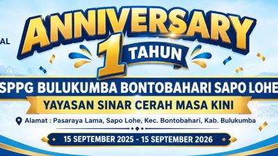 SPPG Bulukumba Bontobahari Sapolohe Rayakan Anniversary ke-1