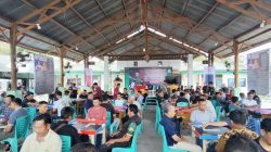 Resmi Dibuka! 195 Pasang Peserta Ramaikan Open Turnamen Domino 101 piala panglima TNI di kodim Bulukumba