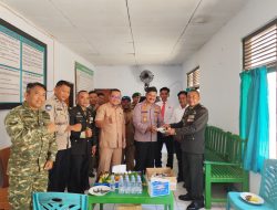 Kapolsek dan Camat Bontobahari Kunjungi Koramil dalam Rangka HUT TNI ke-81
