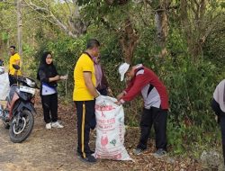 Kapolsek dan Pemerintah Kecamatan Bontobahari Gelar Aksi Bersih Lingkungan, Sambut Festival Pinisi XVI dan Penilaian Adipura 2026
